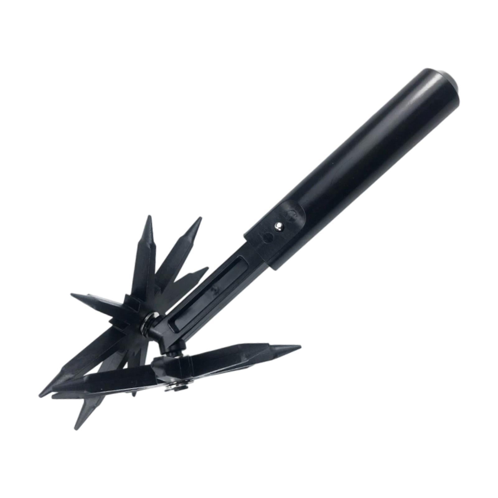 Bothyi Rotary Cultivator Tool Manual Gardening Tool for Soil Mixing Reseeding Grass