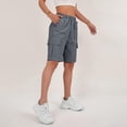 thumbnail image 5 of Pxiakgy Bermuda Shorts for Women Athletic Biker Shorts Women Cargo Shorts for Women Workout Summer Women's Solid Color Multi Pocket Casual Pants Workwear Short Pants Dark Grey L, 5 of 8