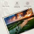 thumbnail image 6 of Elephant Stock Golf Course Sunset Wall Art - Horizontal Canvas Wall Art - Living Room Wall Decor - Places Canvas - Green And Orange Decor - 12" x 8", 6 of 8