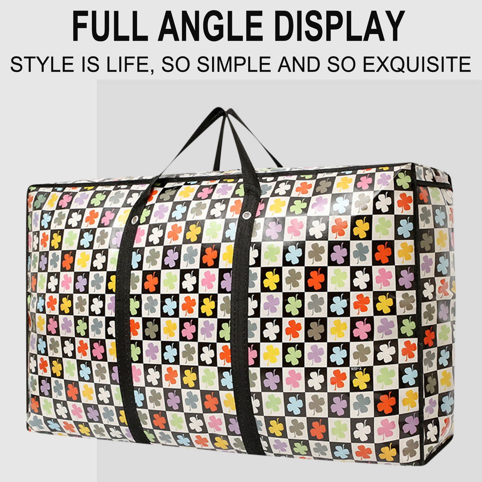 CEHVOM Extra Large Reusable Storage Bags With Strong Handles