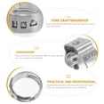 thumbnail image 2 of LIFKOME 50Pcs Pex Crimp Tool for Automotive Use Single Ear Band 1.80X1.50X0.70in, 2 of 6