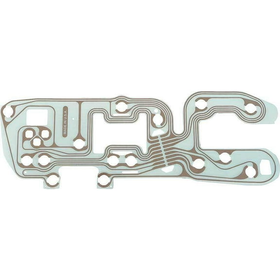 Instrument Cluster Printed Circuit For 1976 Chevy Truck With Gauges Without Tach