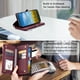 thumbnail image 5 of Funda de cuero con cremallera cruzada para Xiaomi Redmi Note 13 Pro 5G 4G 2024 para Redmi Note 13 Pro Plus 13C 13R Turbo 3 A3, 5 of 5
