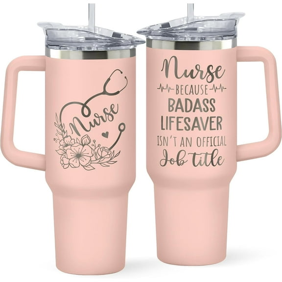 Nurse Gifts - Nurse Gifts for Women - Nurse Christmas Gifts, Nurse Appreciation Gifts - Gifts for Nurses, Nursing Gifts, Nurses Gifts, Nurse Gifts - Nurse Practitioner Gifts for Women - 40 Oz Tumbler