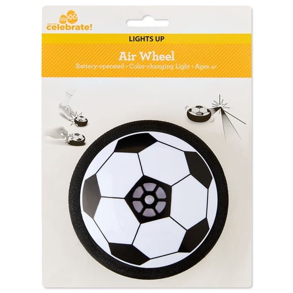 Battery-Operated Light-Up Air Wheel Party Favor, Black and White, Easter by Way To Celebrate