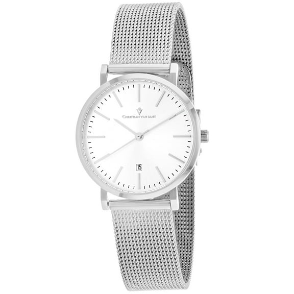 Christian Van Sant Women's Paradigm Silver Dial Watch - CV4223