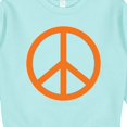 thumbnail image 3 of Inktastic Funky Orange Peace Sign Toddler Sweatshirt, 3 of 4