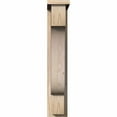 thumbnail image 2 of 5 1/2"W x 14"D x 30"H Newport Smooth Corbel w/Backplate, Douglas Fir, 2 of 9