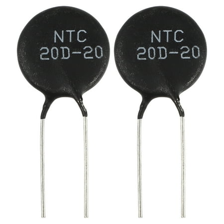 

OUNONA 2pcs Resistor Thermistor Capacitor Assortment Kit Electronic Equipments (NTC20D-20)