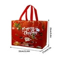 thumbnail image 3 of Darzheoy Christmas Gift Bags, Christmas Tote Bags with Handles, Christmas Treat Bags, Non-Woven Christmas Bags for Gifts Wrapping Shopping, Xmas Party Supplies, 3 of 6