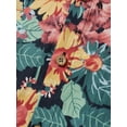 thumbnail image 6 of Cenuakty Men’s Shirt, Long Sleeve Turn-down Collar Button-down Shirt Flower/Leaves Print Fall Casual Tops Streetwear, 6 of 9