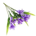 thumbnail image 2 of Artificial Flowers Artificial Flower Plastic Artificial Bouquet (Purple), 2 of 3