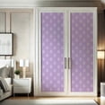 thumbnail image 4 of S4Sassy Peel and Stick Wall Covering, Floral Buti Print Removable - Asian Style Walls Mural, Instant Wall Makeover for Bathroom, Closet Interior - Self-Adhesive Wallpaper Vinyl - Purple, 25"x360", 4 of 9