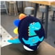 thumbnail image 1 of Gorro para niños, otoño e invierno, lindo y súper lindo gorro de lana de punto con dinosaurio para niños y niñas, protección para los oídos a prueba de viento, gorro grueso y cálido, 1 of 6
