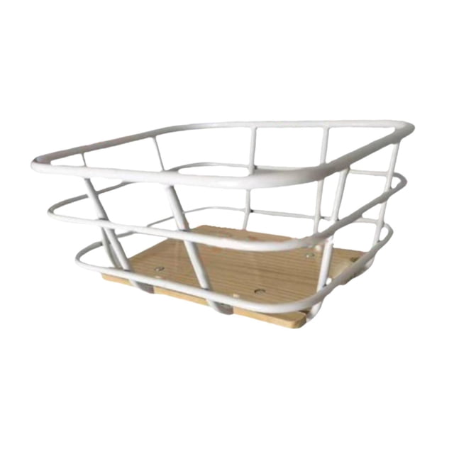 Maytalsory Front Bike Basket Practical Cycling Rack Basket for with a Outdoor Biking Bicycling No Bracket