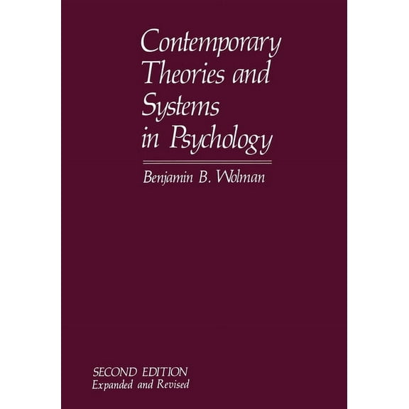 Contemporary Theories and Systems in Psychology, (Paperback)