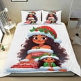 thumbnail image 1 of Moana Themed Bed Sheet Set Three Piece Set 53x79 Inches Comfortable And Skin Friendly Unique Design Creating A Star Studded Night, 1 of 6