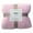 Pink, variant on wznxdo Chunky Knit Sofa Blankets Comfy Flannel Throws Blanket for Sofa Bed Mesh Plush Blankets Throw Fall/Winter LightweightSoft Blankets for Home