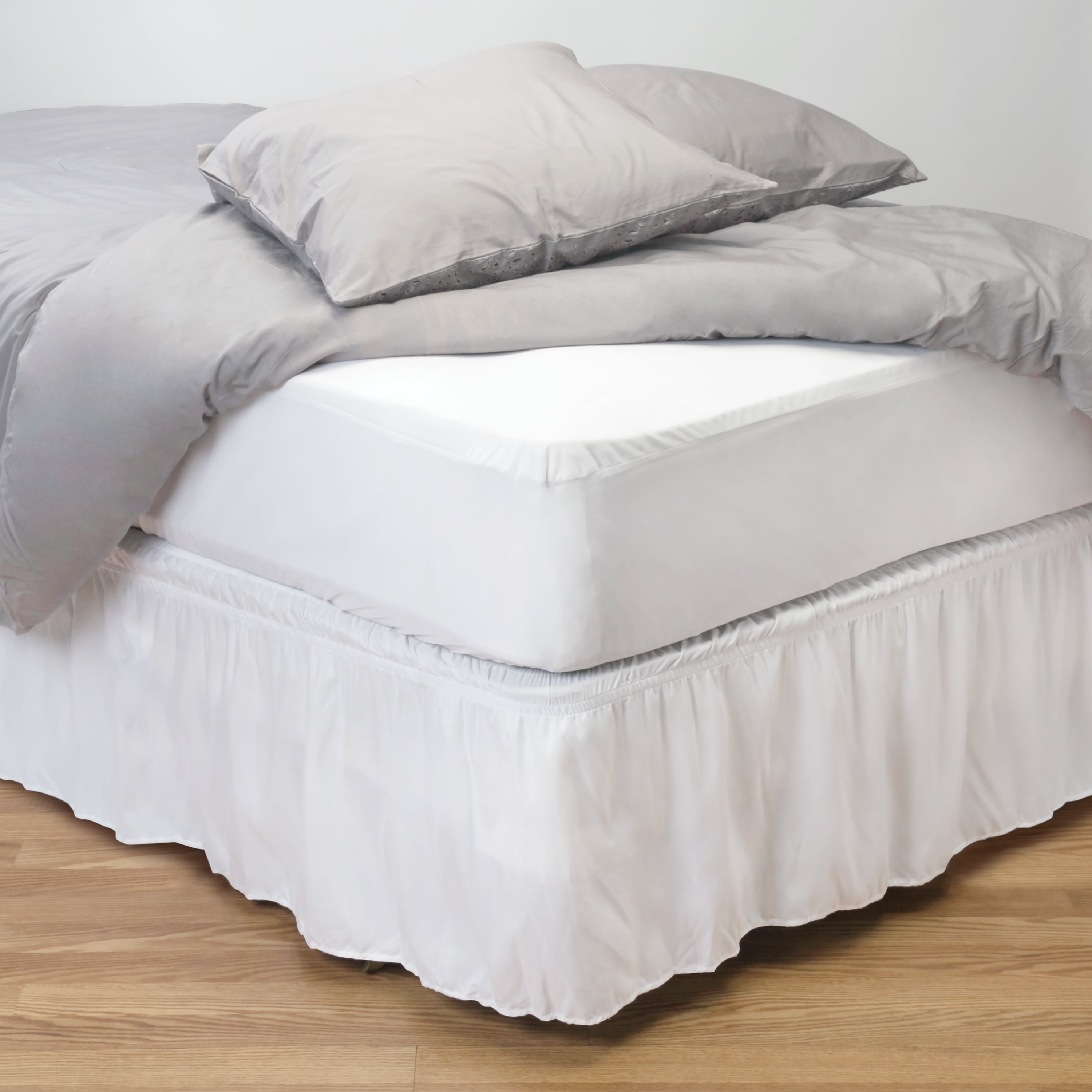 Home Details Twin Deluxe Mattress Protector with Full ...