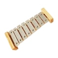thumbnail image 4 of Xilófono de madera de juguete, instrumento de percusión para bebé con mazos para regalo navideño 8 tonos, 4 of 9