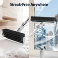 thumbnail image 5 of Floor Scrub Brush with Long Handle, 3 in 1 Scrape and Heavy-Duty Stiff Bristle Scrubber Brush for Cleaning Shower Bathroom, Patio, Garage, Kitchen, Wall and Deck, 5 of 9