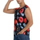 thumbnail image 3 of Balery Variety Of Fruits And Berries Camisetas sin mangas para hombre, absorbe la humedad y protege contra el mal olor.-Large, 3 of 7