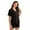 Black B, variant on FLMEI Women Pajama Sets Two-Piece Nightwear Women Short Sleeve Sleepwear Long Pants Set Jammies Button down Pjs Spring Outfit S-XL
