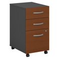 thumbnail image 1 of Series C 3 Drawer Assembled Mobile File Cabinet in Auburn Maple, 1 of 6