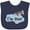 Navy Blue, variant on Inktastic 1st Birthday Airplane I'm One Boys Baby Bib