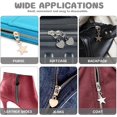 thumbnail image 4 of 10 PCS Zipper Pull Replacement, Detachable Zip Pulls Metal Zipper Gripper Zip Repair Pull Tab Zipper Pull Replacement Slider Kit, 4 of 4