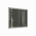 thumbnail image 4 of CB HOME  LED Bathroom Mirror, Lighted Wall Mounted Mirror, Frameless Vanity Mirror,  Anti-Fog, Dimmable,Three Color 36''X30'', 4 of 5