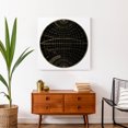 thumbnail image 4 of Creative Products Globe Circle Print 1 24 x 24 Canvas Wall Art, 4 of 5