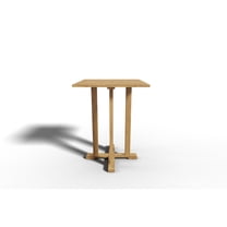 Michele Square Teak Outdoor Bar Table