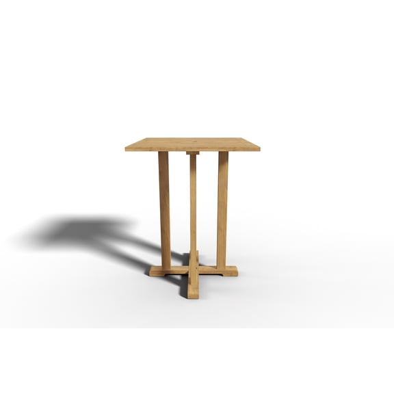 Michele Square Teak Outdoor Bar Table