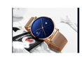 thumbnail image 2 of N08 Reloj mecánico con movimiento de para hombre Reloj de resistente de negocios de 30 m Hugo Reloj de cuarzo de lujo, 2 of 7