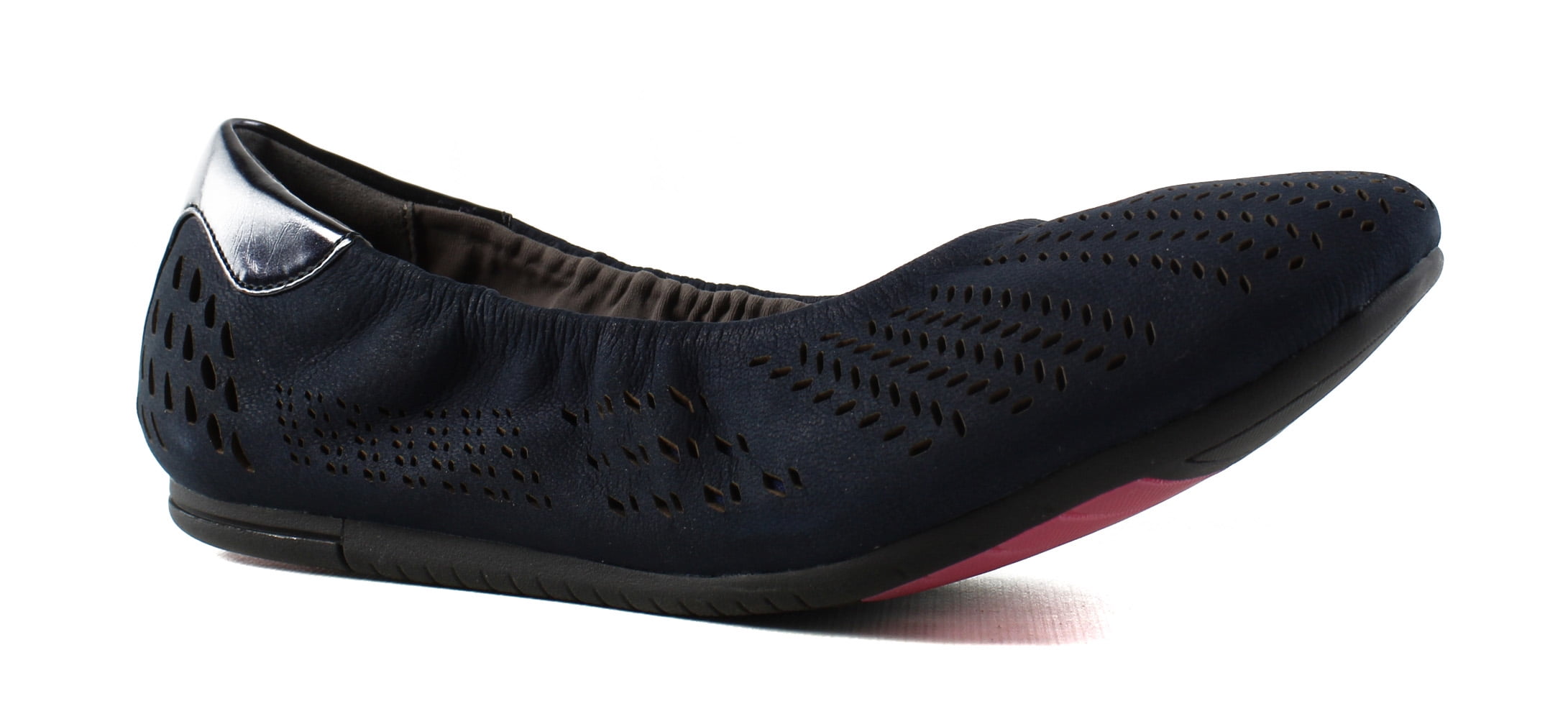 next navy ballet pumps