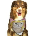 thumbnail image 6 of Naloa A Funny Cat Dog Bandanas 1PC Washable Triangle Dog Scarfs Premium Durable Fabric, for Small Medium Large Dogs and Cats, 6 of 6