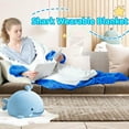 thumbnail image 4 of Shark Blanket Adult Boys Girls, Shark Onesie Hoodie Wearable hark Sleeping Bag, Soft Cozy Onesie Costume Gift, 4 of 6