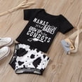 thumbnail image 3 of Cowboys Cow Print Shorts bummies, 3 of 7