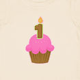 thumbnail image 4 of Inktastic Pink 1st Birthday Cupcake Girls Baby T-Shirt, 4 of 5