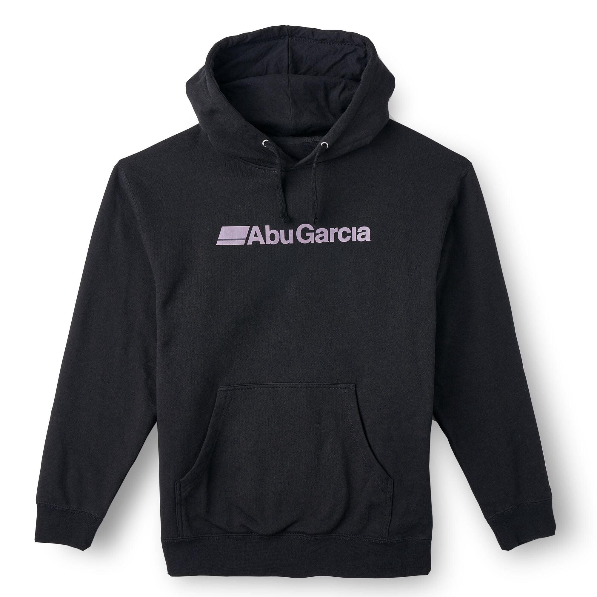 Abu Garcia Front Logo Fleece Pullover Hoodie, Black, Size XXL