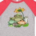 thumbnail image 4 of Inktastic Cute Group of Frogs Boys or Girls Toddler T-Shirt, 4 of 5