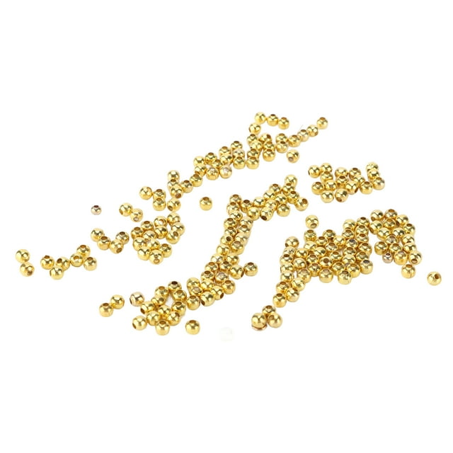 Perles à Sertir, 200 Pcs Perles de Bijoux Perles de Rocaille Simples Perles de Bijoux Testées Professionnellement