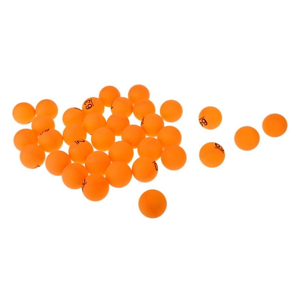 Balles de Ping-Pong colorées de 40mm et 2.4g, 10 pièces, balles de