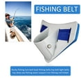 thumbnail image 5 of HBASD Fishing Fighting Waist Belt Adjustable Waist Gimbal Belt Offshore Tackle Boat Fishing Rod Holder (White), 5 of 8