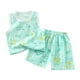 thumbnail image 1 of Odeerbi 1-11 Años Niños Niñas Pijama de Verano de Algodón de Manga Larga Conjunto de Pantalones Con Estampado Suave Ropa de Dormir Conjuntos de Pijama de Dos Piezas, 1 of 4