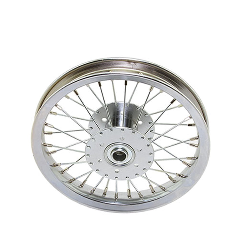 12 HollowHub Wheel 36 Spoke 14gUCP Bearing 3/4"idx13/8"od Chrome