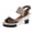 Brown, variant on Slippers for Women Fame Pillow Recovery Sandals for Women, Adjustable Double Buckle Waterproof EVA Cloud Slides for Women(Brown,Size9)
