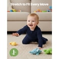 thumbnail image 4 of Baby Footies PATPAT, viscosa de bambú, cremallera bidireccional, de 6 a 9 meses, 4 of 8