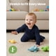 thumbnail image 4 of Baby Footies PATPAT, viscosa de bambú, cremallera bidireccional, de 6 a 9 meses, 4 of 8